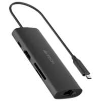 Adapter A4Tech DST-80C USB Type-C/ Black