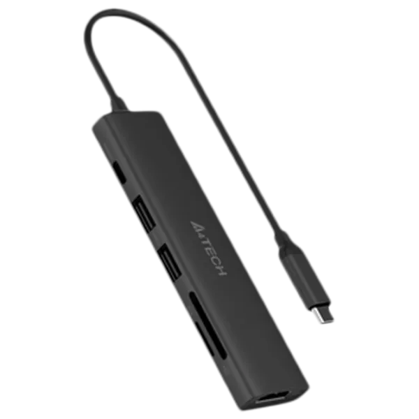 Adapter A4Tech DST-60C USB Type-C/ Black photo 1
