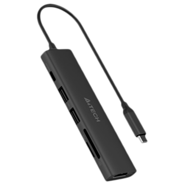Adapter A4Tech DST-60C USB Type-C/ Black photo 1