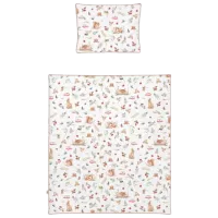 Детское постельное бельё Albero Mio Forest Friends C4 (5904165680952 ) Хлопок/ Белый Forest