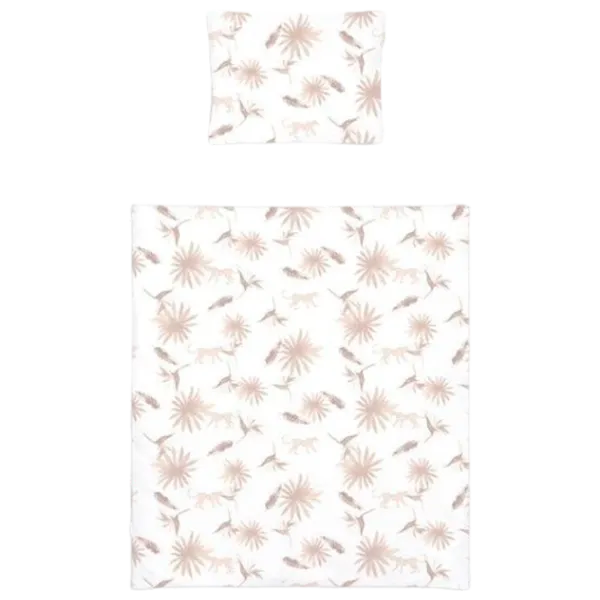 Детское постельное бельё Albero Mio Boho C-4 (5904165682802 ) Хлопок/ Бежевый Leaves photo 1