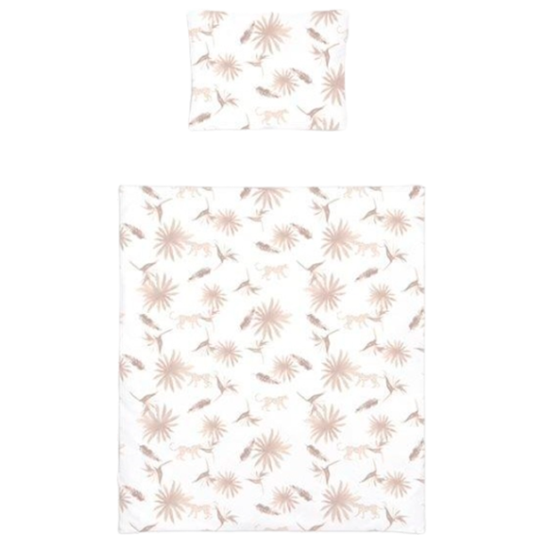 Детское постельное бельё Albero Mio Boho C-4 (5904165682802 ) Хлопок/ Бежевый Leaves photo 1