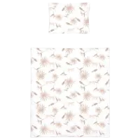 Детское постельное бельё Albero Mio Boho C-4 (5904165682802 ) Хлопок/ Бежевый Leaves