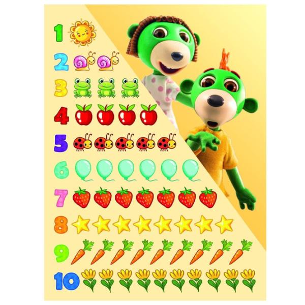 Пазл 2D Trefl Trefliks Learn Numbers 4+/ Количество деталей: 54 photo 1 Пазл 2D Trefl Trefliks Learn Numbers 4+/ Количество деталей: 54 photo 1