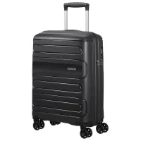 Чемодан American Tourister Sunside 35л/ Коралловый Черный
