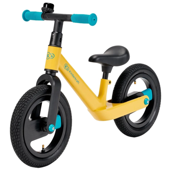 Bicicletă fără pedale KinderKraft Goswift 12" Aliaj de magneziu/ Yellow Yellow photo 1 Bicicletă fără pedale KinderKraft Goswift 12" Aliaj de magneziu/ Yellow Yellow photo 1
