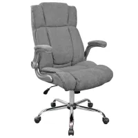 Fotoliu de birou DecoPrim BX-3702 Stofă/ Gray Gray