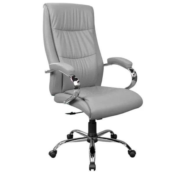 Fotoliu de birou DecoPrim 2162B-X ECO Piele/ Gray photo 1