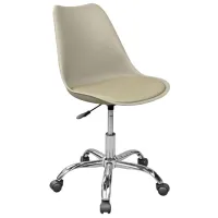 Fotoliu de birou DecoPrim F-2002 ECO Piele/ Gray