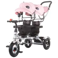 Трицикл Chipolino 2Play 40 кг/ Розовый