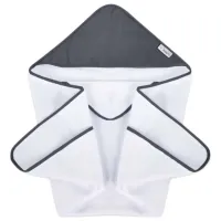 Prosop pentru bebeluși Albero Mio Grafit 80 x 80 cm/ Bumbac/ Gray