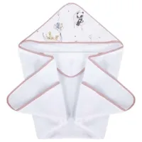 Prosop pentru bebeluși Albero Mio Dream World 100 x 100 cm/ Bumbac/ White