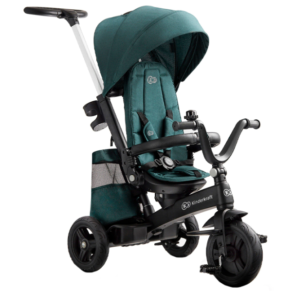 Triciclu KinderKraft EasyTwist Green photo 1