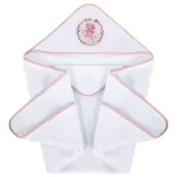 Prosop pentru bebeluși Albero Mio Fairy 100 x 100 cm/ Bumbac/ White