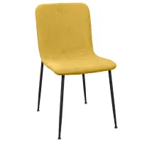 Scaun de bucătărie DecoPrim Smart Stofă/ Yellow