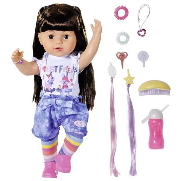 Păpușă Zapf Sister Brunette 4001167830352  bebeluș / 4+ photo 1