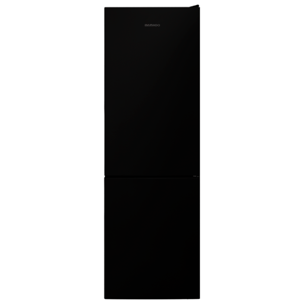 Frigider Daewoo FKM331FBN0RS cu congelator jos 331 l / 186 cm / Black photo 1