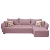 Canapea DecoPrim Milan (0004810) Catifea/ Pink