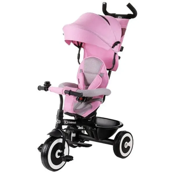 Трицикл KinderKraft Aston Розовый photo 1 Трицикл KinderKraft Aston Розовый photo 1