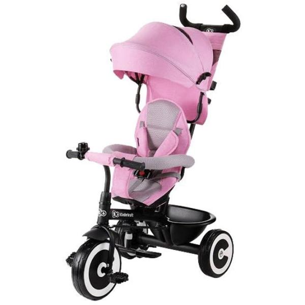 Трицикл KinderKraft Aston Розовый photo 1 Трицикл KinderKraft Aston Розовый photo 1
