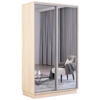 Шкаф cupe Mobildor-Lux Fox 1000 3025 100 x 60см x 220 / ЛДСП / Дуб Сонома