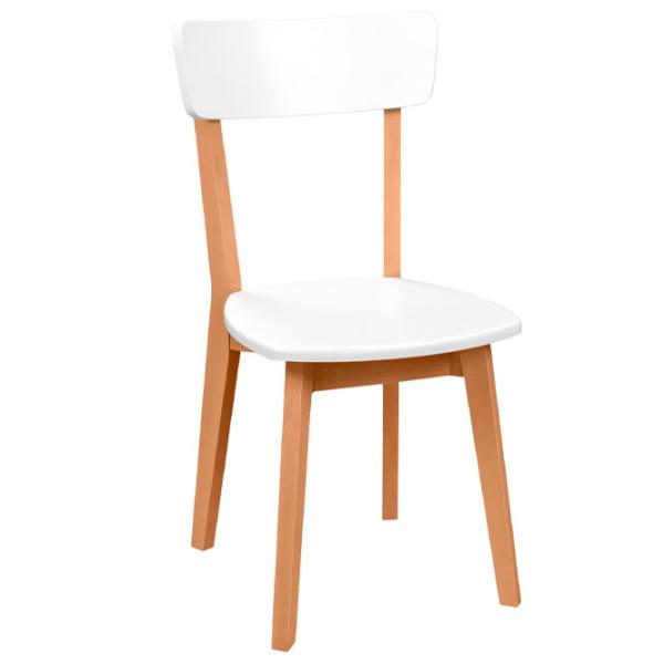 Scaun de bucătărie DecoPrim Tor Lemn/ White photo 1 Scaun de bucătărie DecoPrim Tor Lemn/ White photo 1