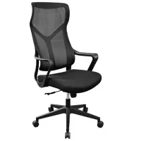 Fotoliu de birou DecoPrim M39A Plasă acrilică/ Black