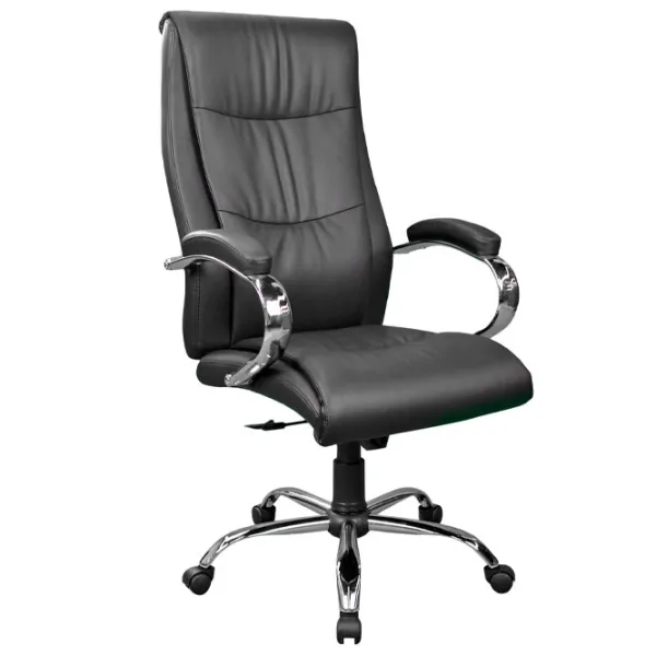 Офисное кресло DecoPrim 2162B-X ЭКО Кожа/ Черный photo 1