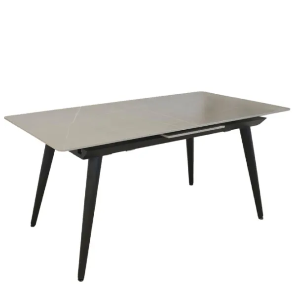 Masă de bucătărie extensibilă DecoPrim Vanessa Ceramică/ Gray photo 1