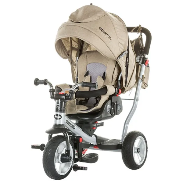 Triciclu Chipolino Nextro 25 kg/ Beige photo 1