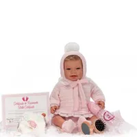 Păpușă Nines Susi Plumetti Premium 6123  bebeluș / 3+