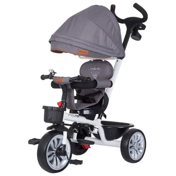 Трицикл Chipolino Matrix 360 25 кг/ Серый photo 1 Трицикл Chipolino Matrix 360 25 кг/ Серый photo 1
