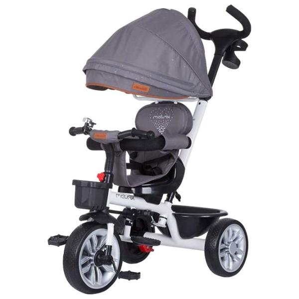 Трицикл Chipolino Matrix 360 25 кг/ Серый photo 1 Трицикл Chipolino Matrix 360 25 кг/ Серый photo 1