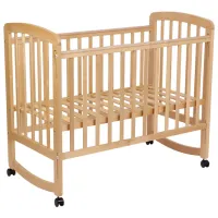 Pat pentru copii Polini Kids simple 304 (3109) 0 luni -/ Natural Wood