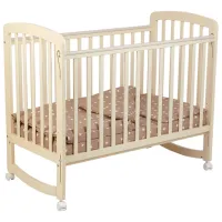 Pat pentru copii Polini Kids simple 304 (0003109-03) 0 luni -/ Beige