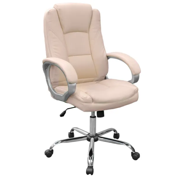 Fotoliu de birou DecoPrim BX-3177 Piele artificială/ Black photo 1