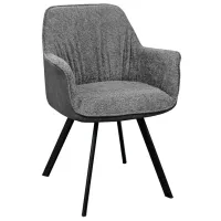 Кухонный стул DecoPrim Tipsy Ткань/ Серый