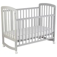 Pat pentru copii Polini Kids simple 304 (0003109-15) 0 luni -/ Gray