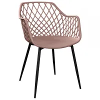 Кухонный стул DecoPrim SL-7019 Искусственная кожа/ Капучино Черный