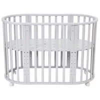 Детская кровать Polini Kids simple 911 (0003073-15) 0 месяцев -/ Серый