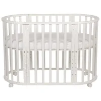 Детская кровать Polini Kids simple 911 (0003073-15) 0 месяцев -/ Белый