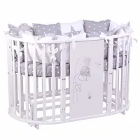 Pat pentru copii Polini Kids french 925 (3125) 0 luni -/ White