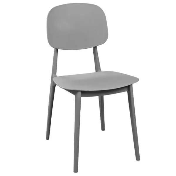Scaun de grădină DecoPrim Vitality 86F Polipropilenă/ Polipropilenă/ Gray photo 1