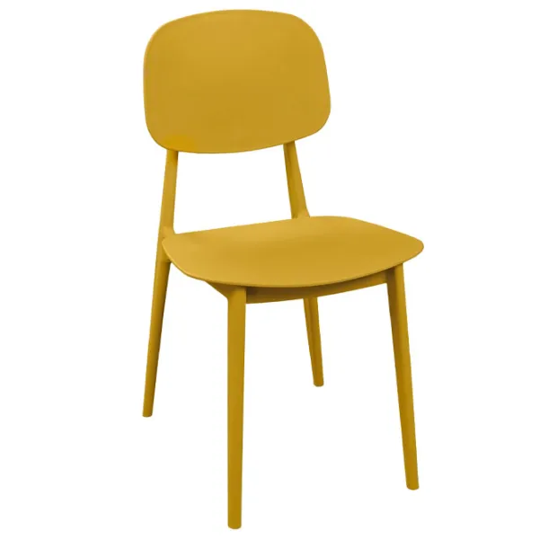 Scaun de grădină DecoPrim Vitality 86F Polipropilenă/ Polipropilenă/ Yellow photo 1