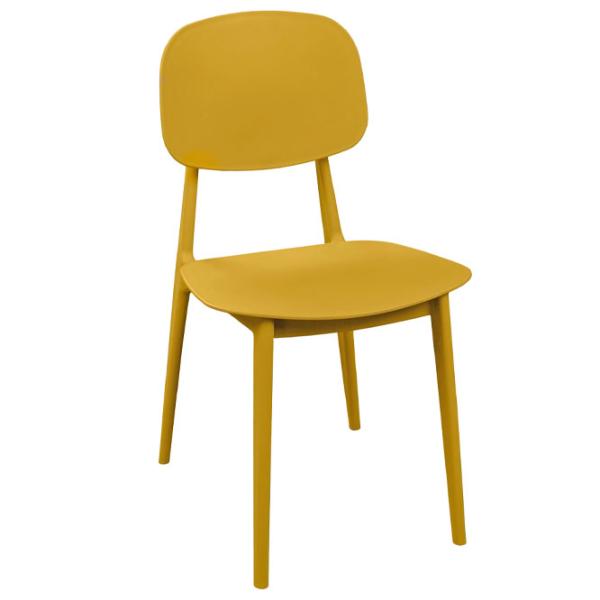Scaun de grădină DecoPrim Vitality 86F Polipropilenă/ Polipropilenă/ Yellow photo 1