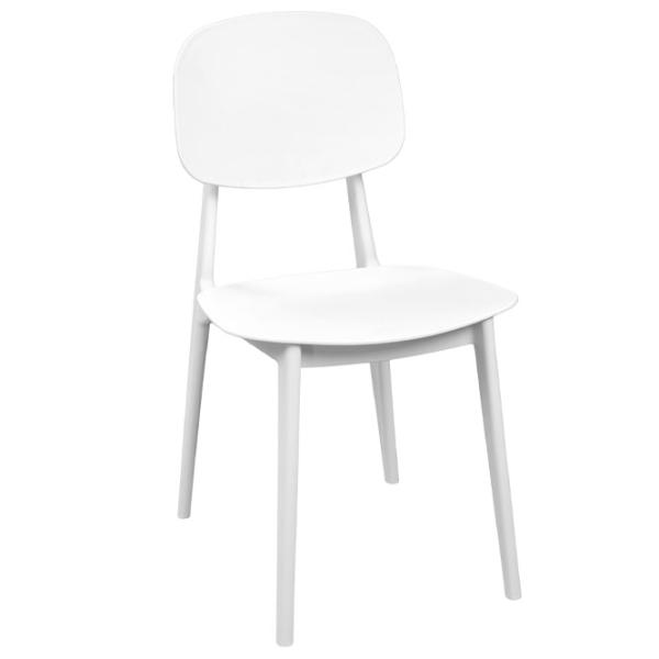 Scaun de grădină DecoPrim Vitality 86F Polipropilenă/ Polipropilenă/ White photo 1