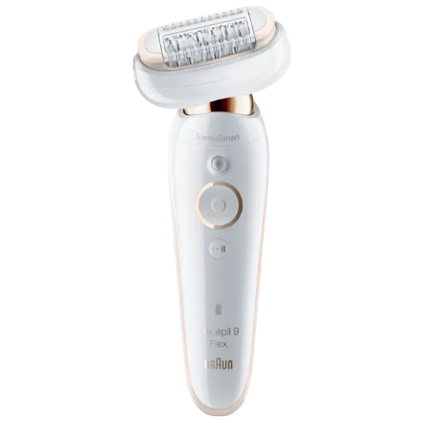 Эпилятор Braun 9010 Silk-epil 9 Flex Сухая/ Влажная/ Белый photo 1