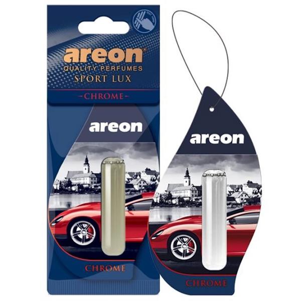 Ароматизатор для авто Areon Liquid Sport Lux Chrome/ 5 мл/ На зеркале photo 1 Ароматизатор для авто Areon Liquid Sport Lux Chrome/ 5 мл/ На зеркале photo 1