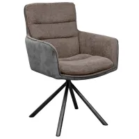 Fotoliu de birou DecoPrim Maison Catifea/ Anthracite