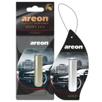 Ароматизатор для авто Areon Liquid Sport Lux Gold/ 5 мл/ На зеркале